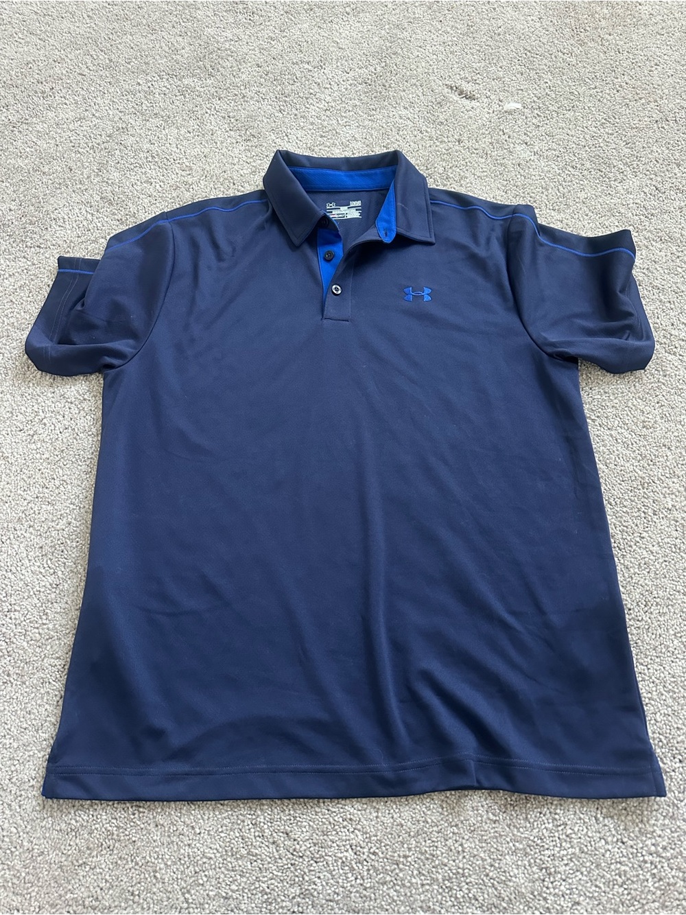 Under Armour Men’s Navy Polo Shirt